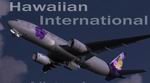 FS2004/2002
                  Meljet Boeing 777-200ER V2 Hawaiian International virtual airlines
                  butterfly scheme, textures only
